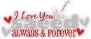 Saeed-I Love You Always & Forever