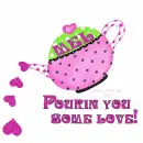 Mel - Pouring You Some Love - Pink and Lime