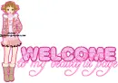 welcome to my beautiful page/ candy bar doll