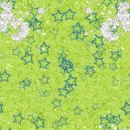 green bg with blue and white stars