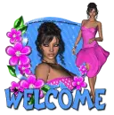 Welcome lady