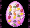 EASTER EGG WITH JELLYBEANS