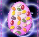 EASTER EGG WITH JELLYBEANS