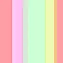 Rainbow Pastel Stripes