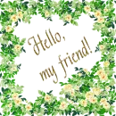 Hello, my friend!