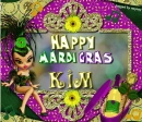 HAPPY MARDI GRAS KIM