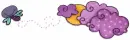 purple clouds divider