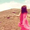 girl with pink dress