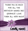 THANKS NANC