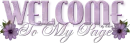 Welcome to my Page