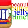 peanut butter jelly time!
