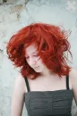 girl with red hair