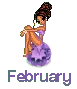 months of year dolls february