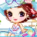 summer cute girl
