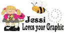 Girl with bees- Jessi
