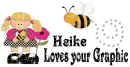 Girl with bees Heike