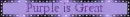 Yay, Purple!!!