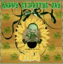 happy st. patricks day ania