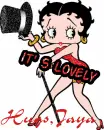 Betty Boop, I Love it Hugs Jaya.