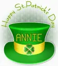 Happy St.Patrick's Day  Annie
