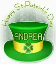 Happy St.Patrick's Day  Andrea