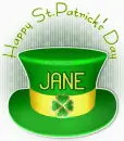 Happy St.Patrick's Day  Jane