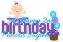 Jayleen: Happy 2nd Birthday.