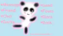 Panda contact table~!â™¥