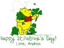 Winnie the Pooh - St.Patrick's Day - Andrea