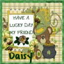 have a lucky day friend daisy