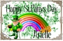 happy st. patricks day arielle