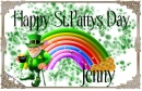 happy st. patricks day jenny