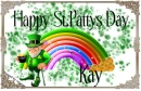 happy st. patricks day kay