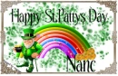 happy st. patricks day nanc