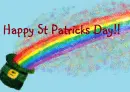 Happy St Pat's Day - Rainbow Hat