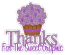 Thanks For The Sweet Graphic