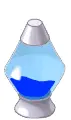 Electric Blue Mauna Loa Lamp