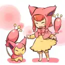 Skitty Girl & Skitty