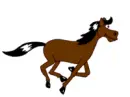 red horse