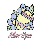 Easter Egg - Marilyn