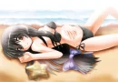 Black On Beach
