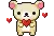 teddy bear heart