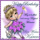 Birthday Greeting - Karen