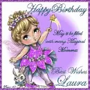 Birthday Greeting - Laura