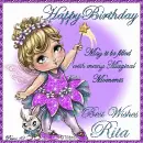 Birthday Greeting - Rita