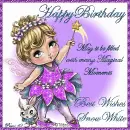 Birthday Greeting - SnowWhite