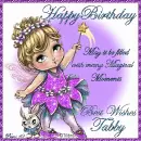 Birthday Greeting - Tabby