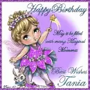 Birthday Greeting - Tania
