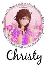 Flowers & Butterflies - Christy