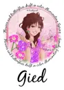 Flowers & Butterflies - Gied